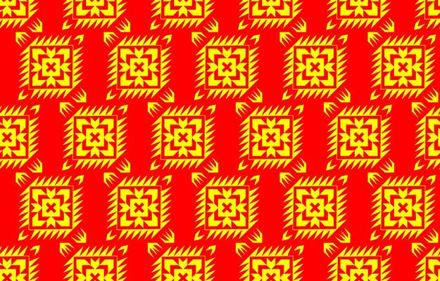 Artistic bold seamless patterns with ethnic geometric flair