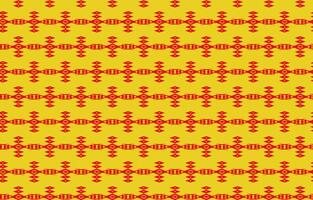 Elegant colorful seamless patterns with bold ethnic geometric flair vector