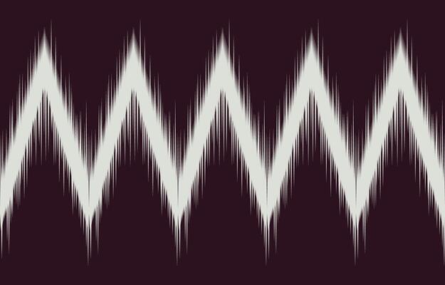Beautiful Colors Ethnic Ikat Seamless Patterns
