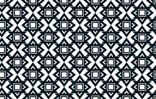 Dynamic seamless patterns with bright ethnic geometric flair vector