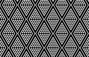 Trendy bold seamless patterns with ethnic geometric charm vector