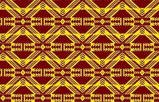 Stylish bold seamless patterns with ethnic geometric charm vector