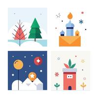 Elegant New Year Candle Illustration vector