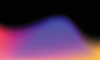 Colorful fluid gradient background. Smooth color gradation. Vibrant color gradation graphic element. vector