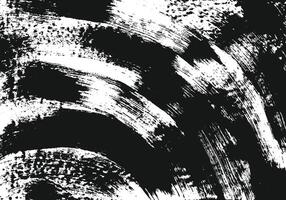 White and black abstract paint brush strokes background. Curved painting brushes texture backdrop overlay. vector