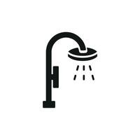 Icon concept displayed in a modern and simple shower graphic design vector