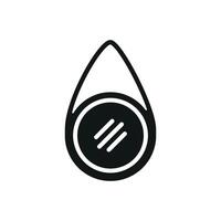 Mirror icon graphic representing a simple and modern design concept vector