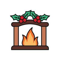 Modern concept graphic featuring a chimney design in simplicity vector