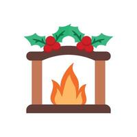 Chimney graphic expressing a simple modern design concept vector
