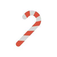 Christmas cane candy concept expressed in a simple modern graphic design vector
