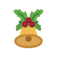 Bell concept showing a modern and simple Christmas design graphic vector