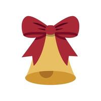 Christmas bell design embracing a simple and modern concept graphic vector