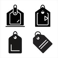 Sacred Tags Simple Designs for Deep Meaning vector