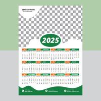 Modern Calendar Design Template vector