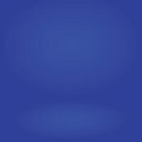 Blue gradient wall and empty studio room background . vector