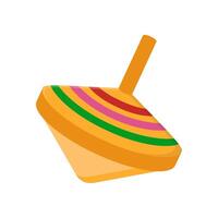 Spinning Top, Kindergarten illustration vector