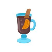 Mulled Wine , Autumn illustration vector