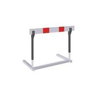 Hurdles Graphic Illustration vector