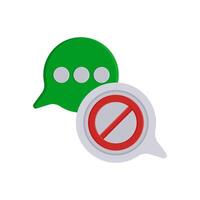 Infected Message Flat Icon, illustration vector