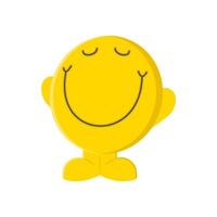 Happiness Flat Icon, illustration vector