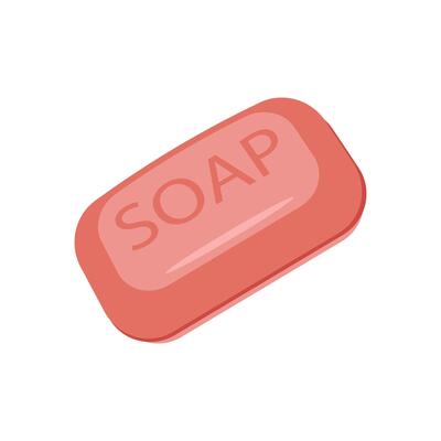 Soap Flat Icon, illustration