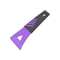 Ice Scraper Flat Icon, illustration vector