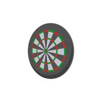 Dartboard Graphic Illustration vector