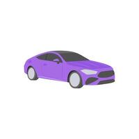 Coupe, Automotive Illustration vector