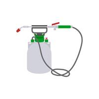 Pesticide Sprayer, Farming Illustration vector