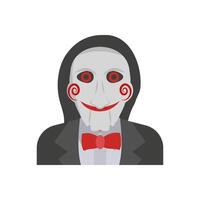 Billy the Puppet, Halloween Illustration vector