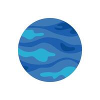 Neptune, Space Illustration vector