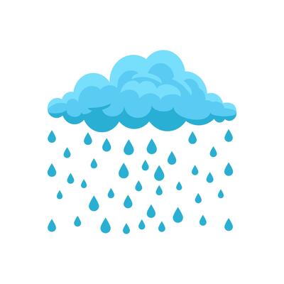 Rain , Autumn illustration