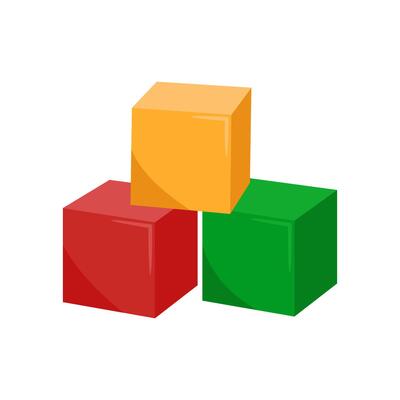 Blocks, Kindergarten illustration