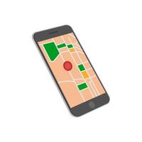 Tracking App, Delivery Service illustration vector