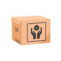 Handle With Care, Delivery Service illustration vector
