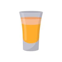 Buttery Nipple Shot, Cocktails illustration vector