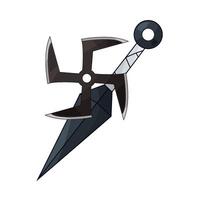 the power of shuriken and kunai vector