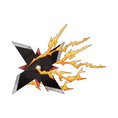 shuriken with lightning