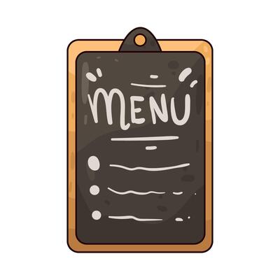 Illustration of Cafe Menu