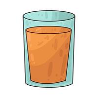 Illustration of lemon tea vector