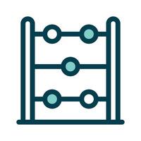 An abacus, symbolizing traditional financial calculations and accounting vector