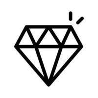 A shining diamond, representing high value or premium quality vector