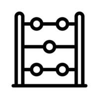 An abacus, symbolizing traditional financial calculations and accounting vector