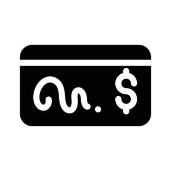 A financial invoice document, representing billing and transaction records vector