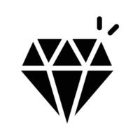 A shining diamond, representing high value or premium quality vector