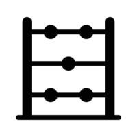 An abacus, symbolizing traditional financial calculations and accounting vector