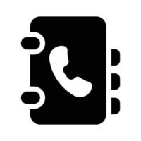 Get this amazing icon of contact book in modern style vector