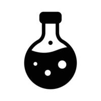 A lab flask, representing innovation in business or finance vector