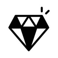 A shining diamond, representing high value or premium quality vector