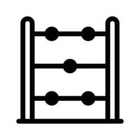 An abacus, symbolizing traditional financial calculations and accounting vector